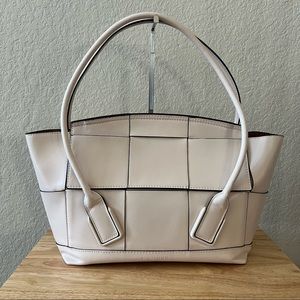 Woven Leather Shoulder Bag